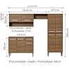 Cozinha Compacta Madesa Emilly Pop Com Armário e Balcão - Rustic - Imagem 2